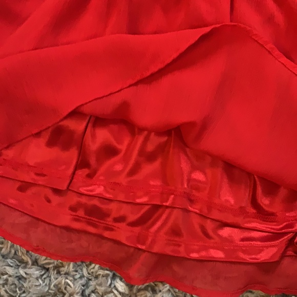 H&M red flutter sleeve top sz 14 NWT’s! - Picture 5 of 5